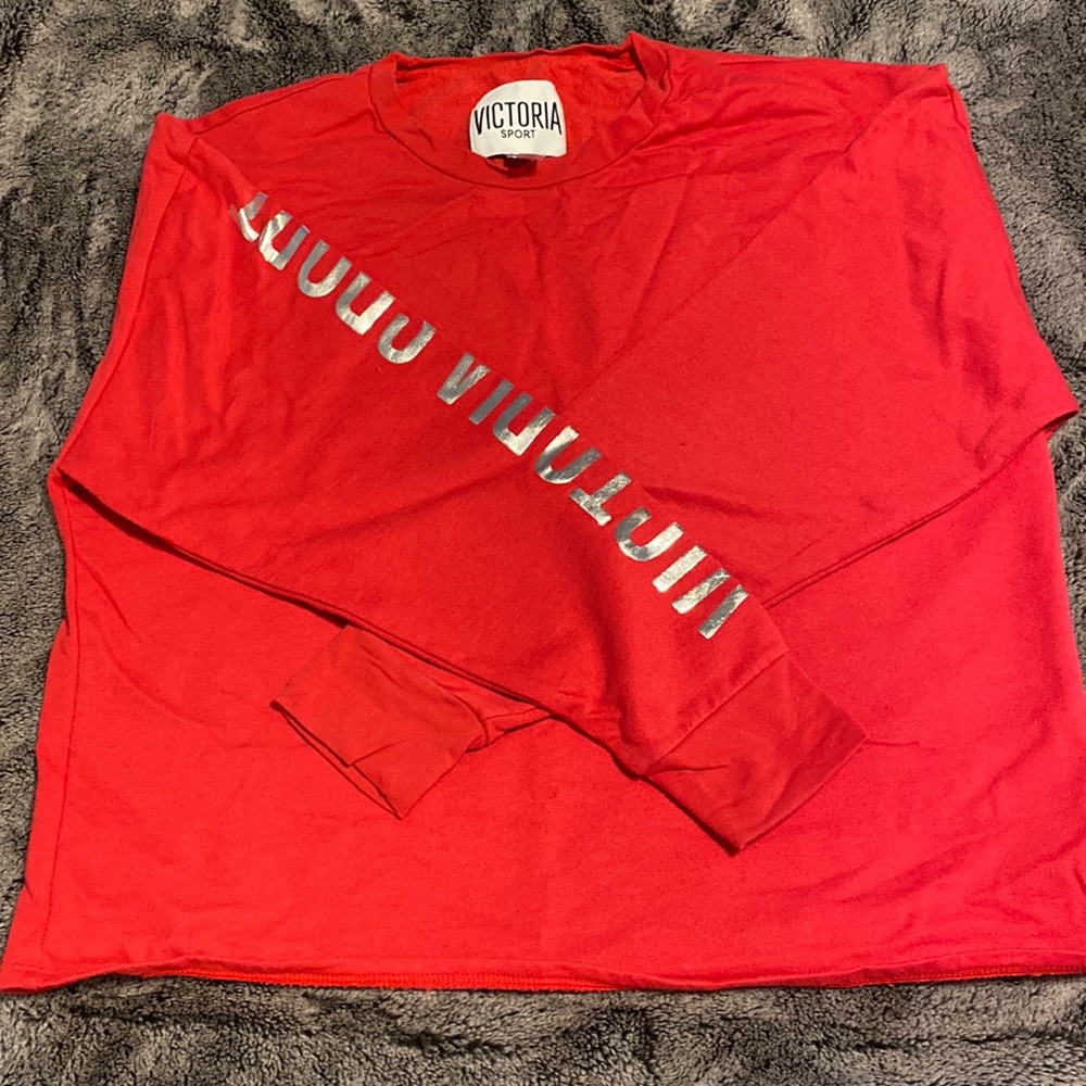 Crop Victoria secret sweatshirt